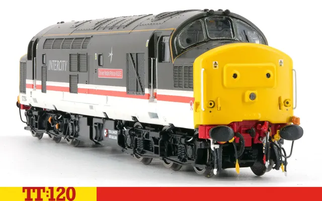 Hornby TT:120 Class 37 37254 modellok InterCity