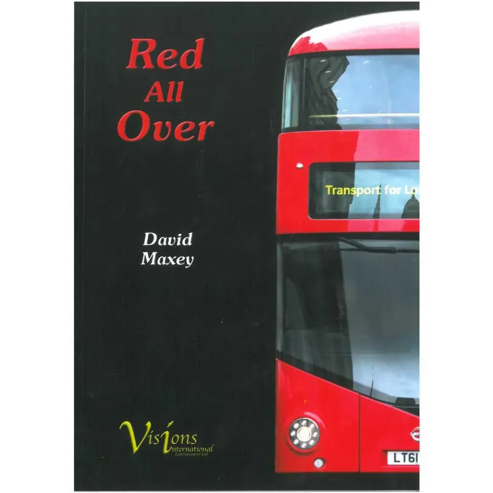 Red All Over London buss bok A4 120 sidor 200 bilder hybridbuss