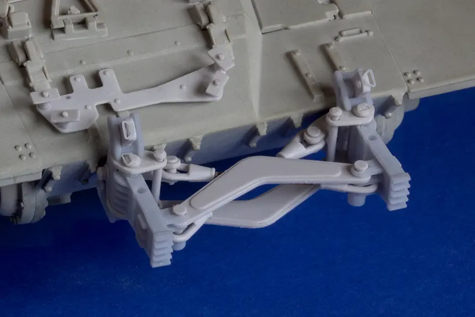 Rossagraph QW/DEP-35001 murbräcka byggsats Merkava 1:35 resin
