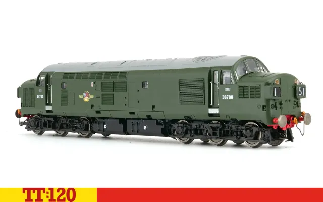 Hornby TT:120 Class 37 D6700 modellok BR-grönt