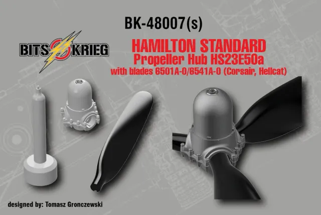ROSSAGRAPH BitsKrieg BK48007S propellerhubb 1:48 Corsair