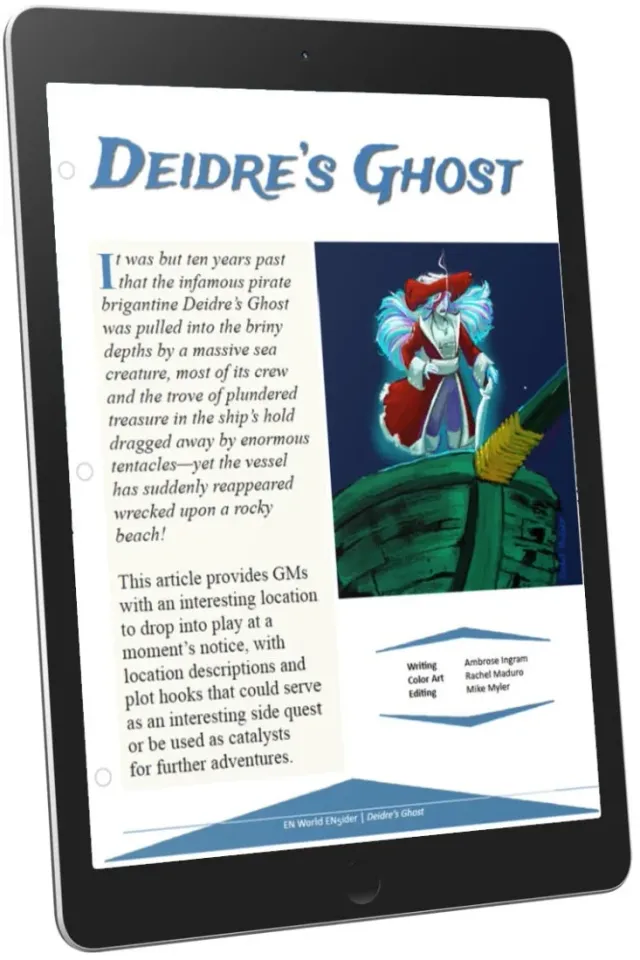EN Publishing Deirdre's Ghost äventyr PDF D&D 5e