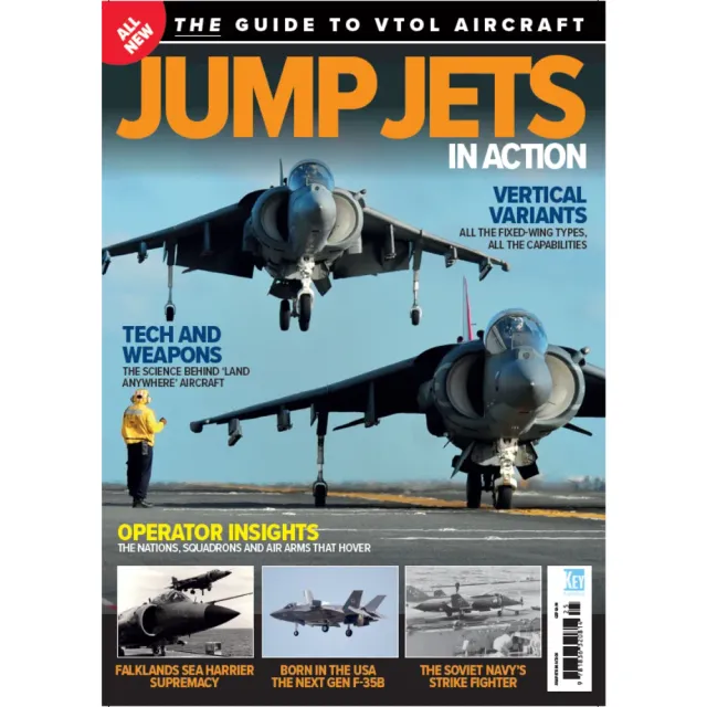 Jump Jets in Action Harrier F-35B tidning 116 sidor