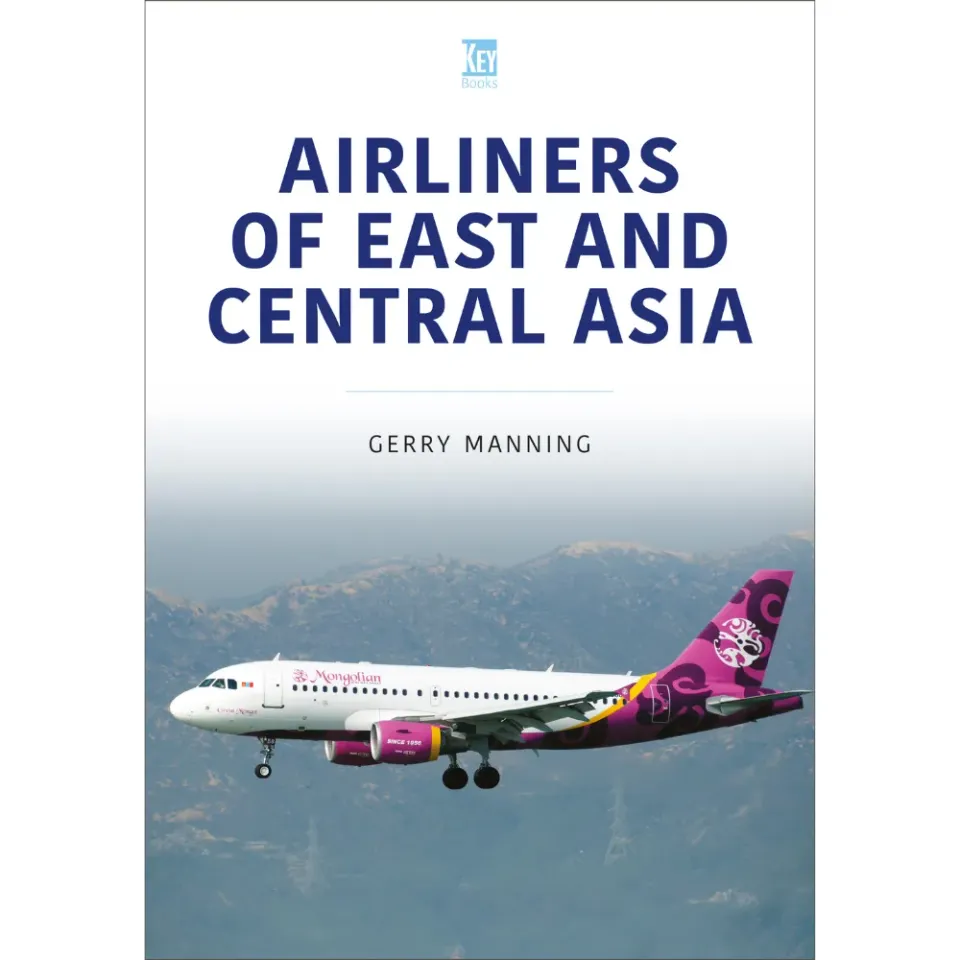 Airliners East Central Asia bok trafikflyg
