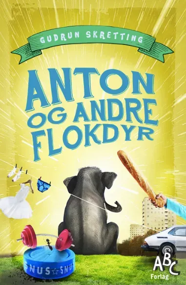ABC Forlag Anton og andre flokdyr bok inbunden barnbok