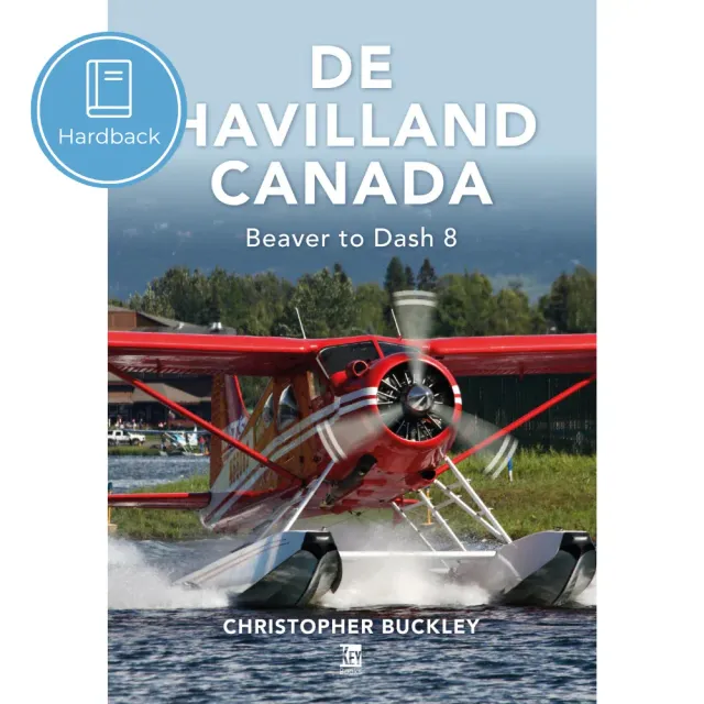 De Havilland Canada bok inbunden Beaver Dash 8