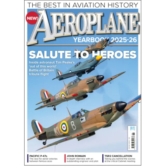 Aeroplane Yearbook 2026 årsbok flyghistoria souvenirutgåva