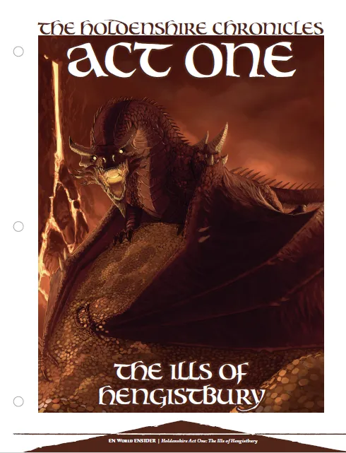 EN Publishing Holdenshire Chronicles Ills of Hengistbury äventyr PDF drak