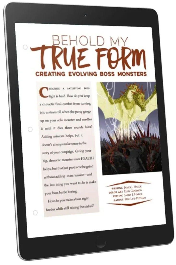 EN Publishing Behold My True Form WOIN monster pdf