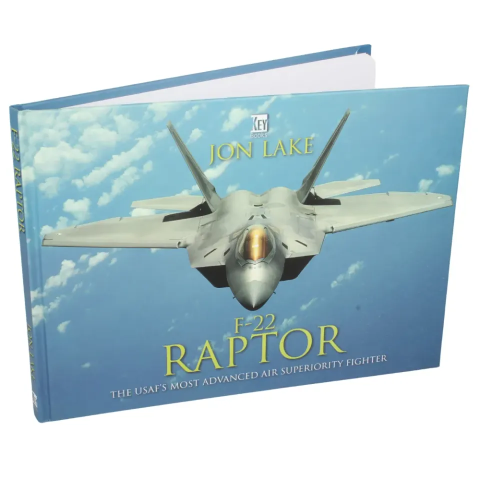 Key Books F-22 Raptor bok illustrerad