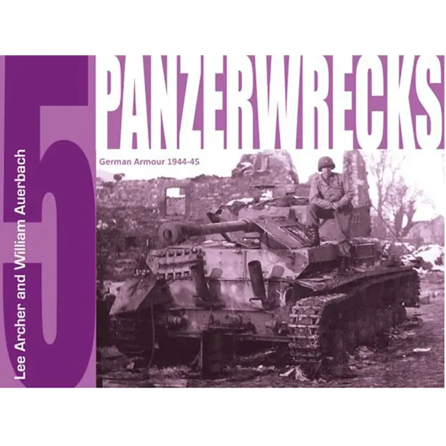 Panzerwrecks 5 German Armour 1944-45 bok vrakfoton